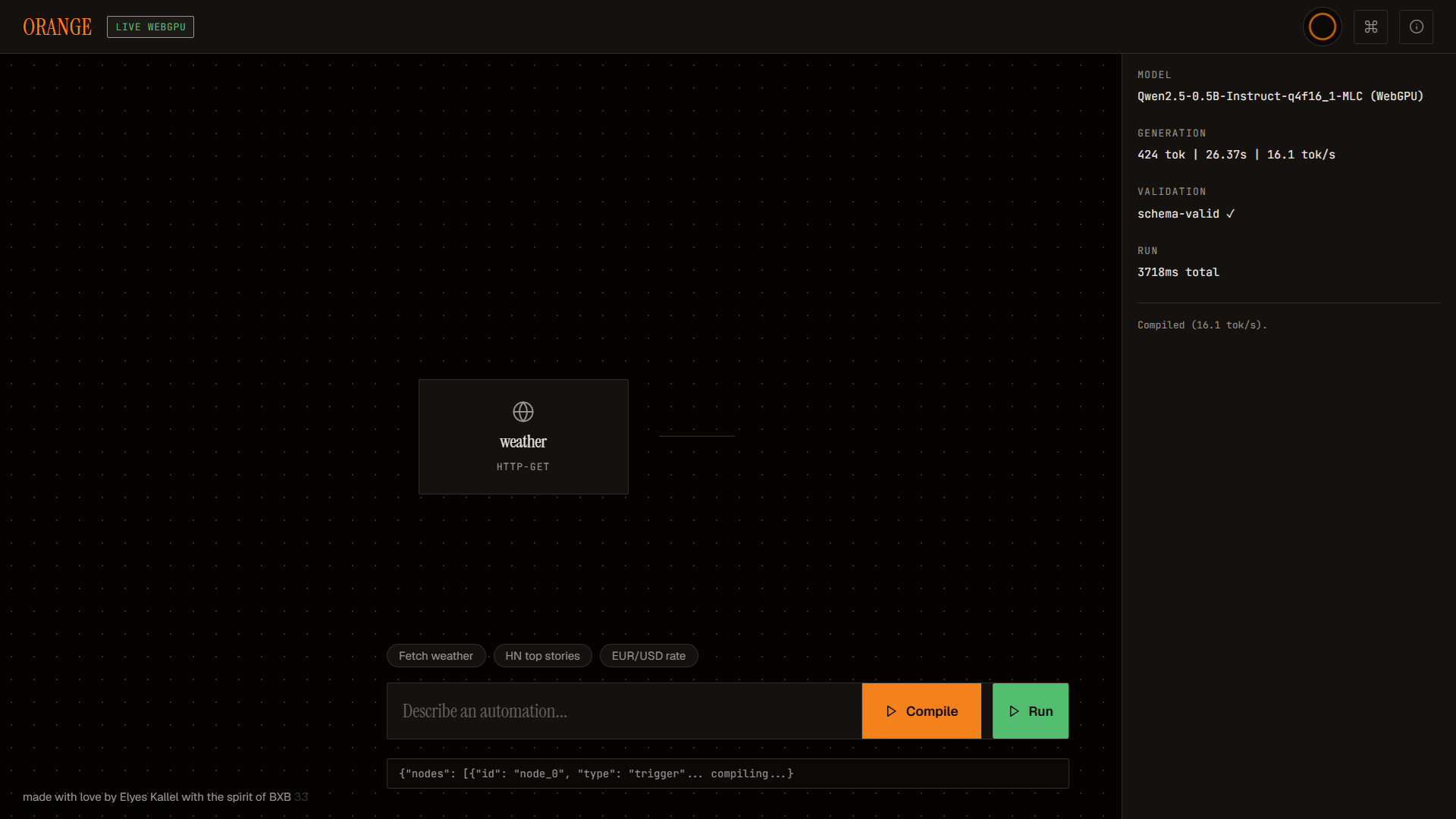 Orange Full UI